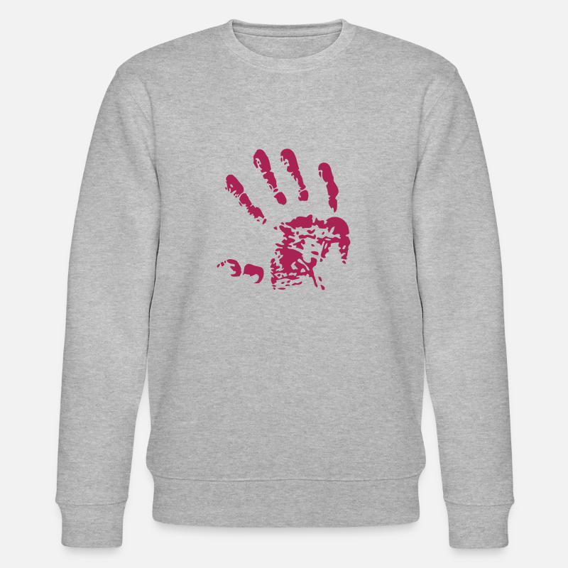 Hand 1010 - Stanley/Stella Unisex Bio-Sweatshirt CHANGER - Grau meliert