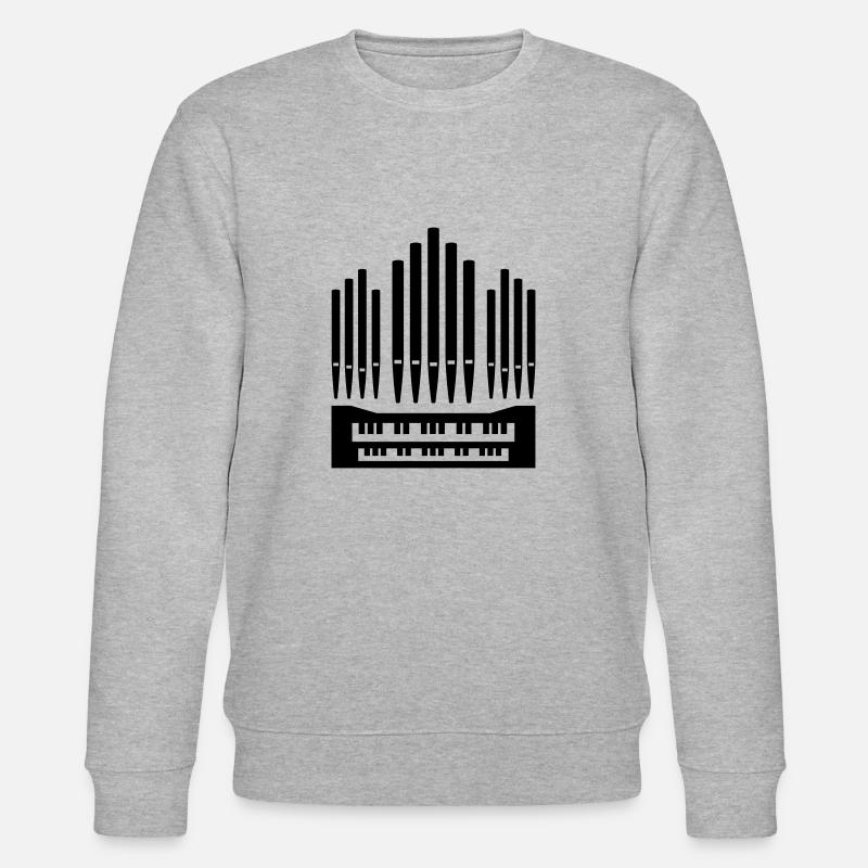 Orgel - Stanley/Stella Unisex Bio-Sweatshirt CHANGER  - Grau meliert
