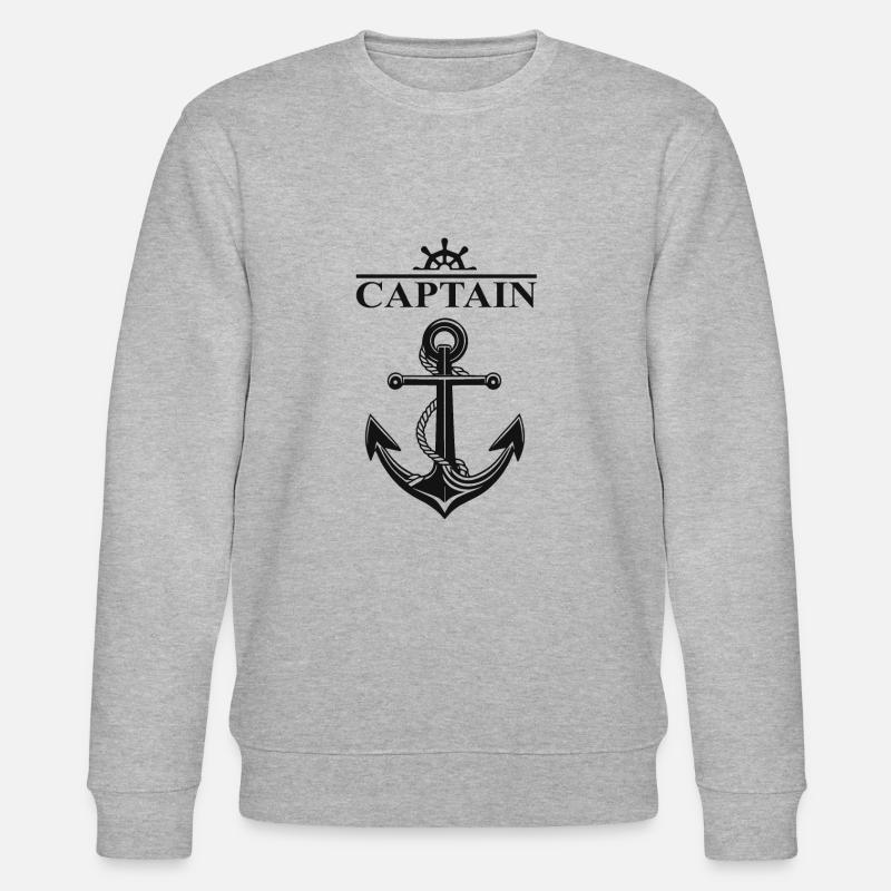 Captain Anker - Stanley/Stella Unisex Bio-Sweatshirt CHANGER  - Grau meliert