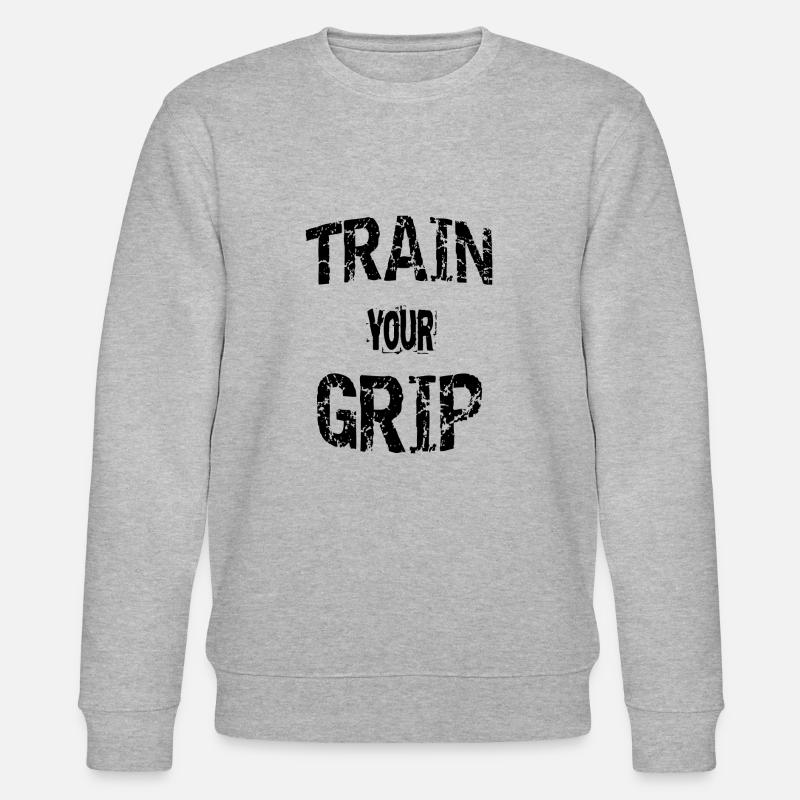 Grip training series black - Sweat bio CHANGER Stanley/Stella Unisexe - gris chiné