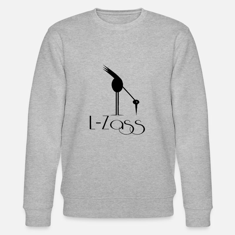 L-Zass - Stanley/Stella Unisex Bio-Sweatshirt CHANGER  - Grau meliert