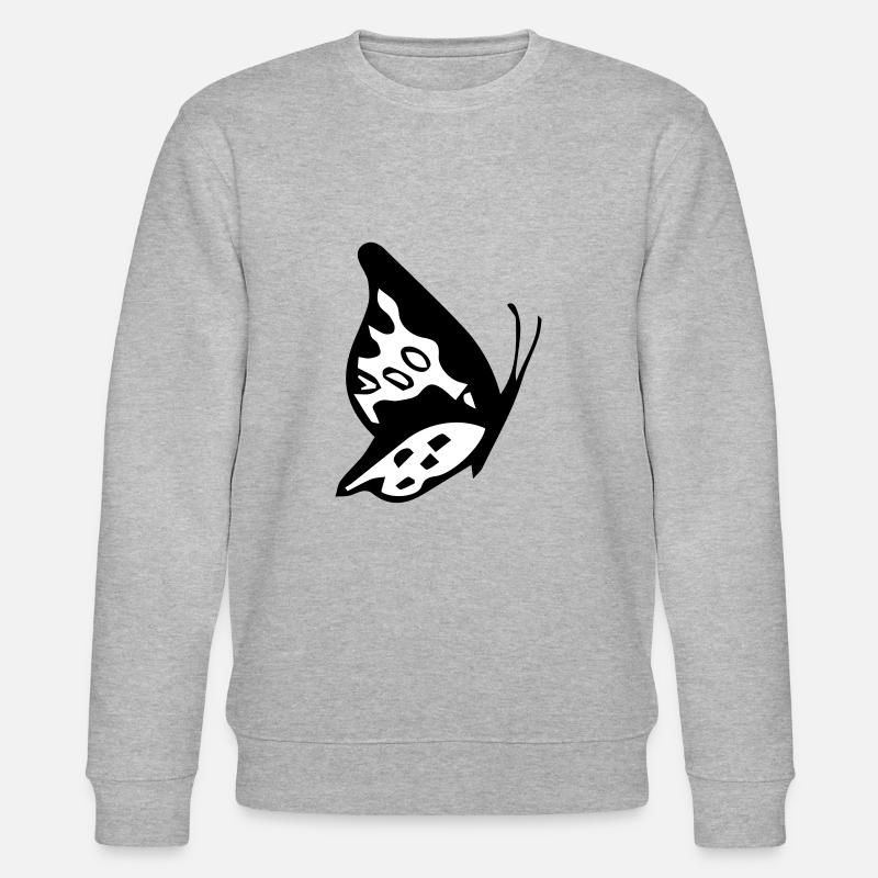papillon - Sweat bio CHANGER Stanley/Stella Unisexe - gris chiné