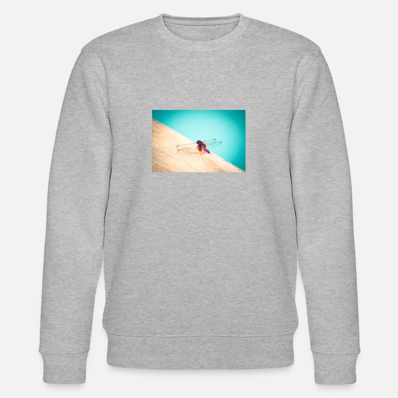Dragon-Fly - Stanley/Stella Unisex Bio-Sweatshirt CHANGER  - Grau meliert