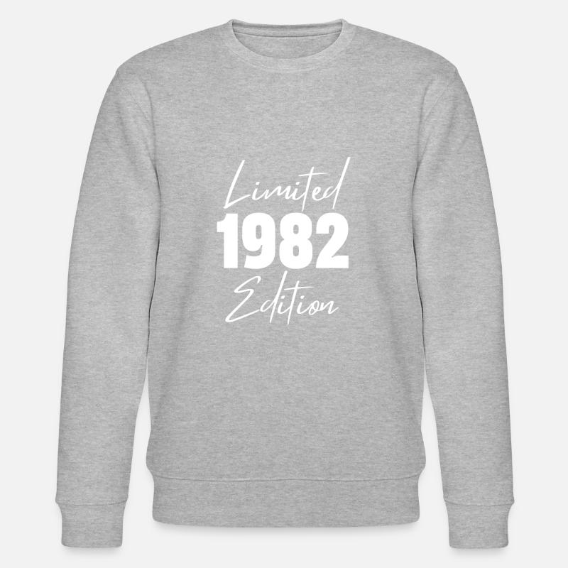 1982 Limited Edition - Stanley/Stella Unisex Bio-Sweatshirt CHANGER  - Grau meliert