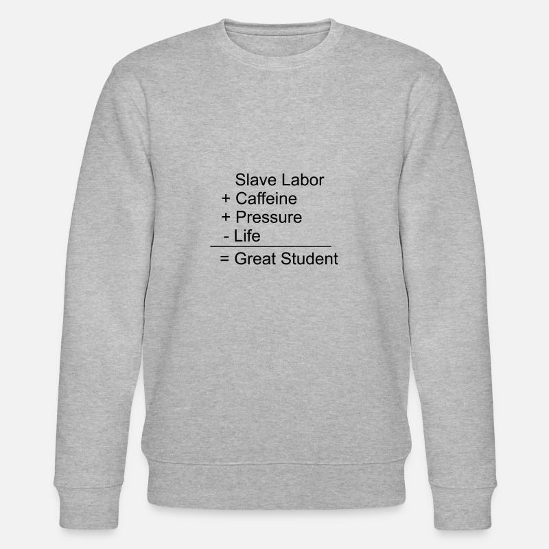 Great Student - Stanley/Stella Unisex Bio-Sweatshirt CHANGER  - Grau meliert