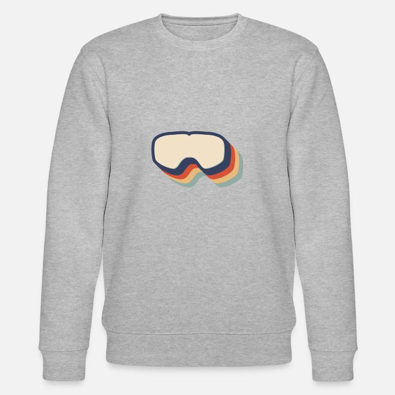 Ski - Stanley/Stella Unisex Bio-Sweatshirt CHANGER  - Grau meliert