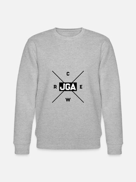 Jga Crew Junggesellenabschied - Stanley/Stella Unisex Bio-Sweatshirt CHANGER  - Grau meliert