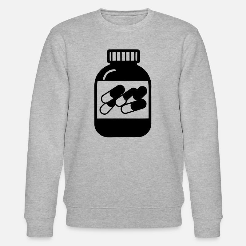 Kapseln - Stanley/Stella Unisex Bio-Sweatshirt CHANGER  - Grau meliert