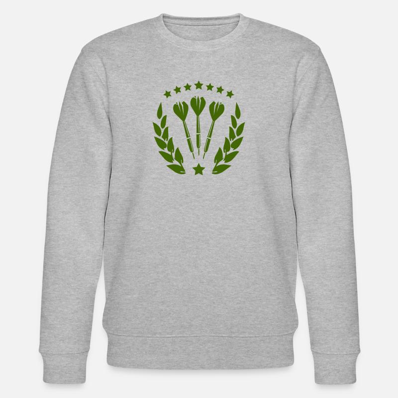 darts - Stanley/Stella Unisex Bio-Sweatshirt CHANGER  - Grau meliert