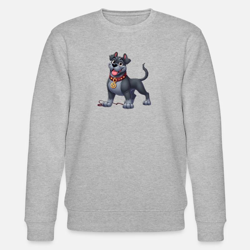 Cane Corso - Stanley/Stella Unisex Bio-Sweatshirt CHANGER  - Grau meliert