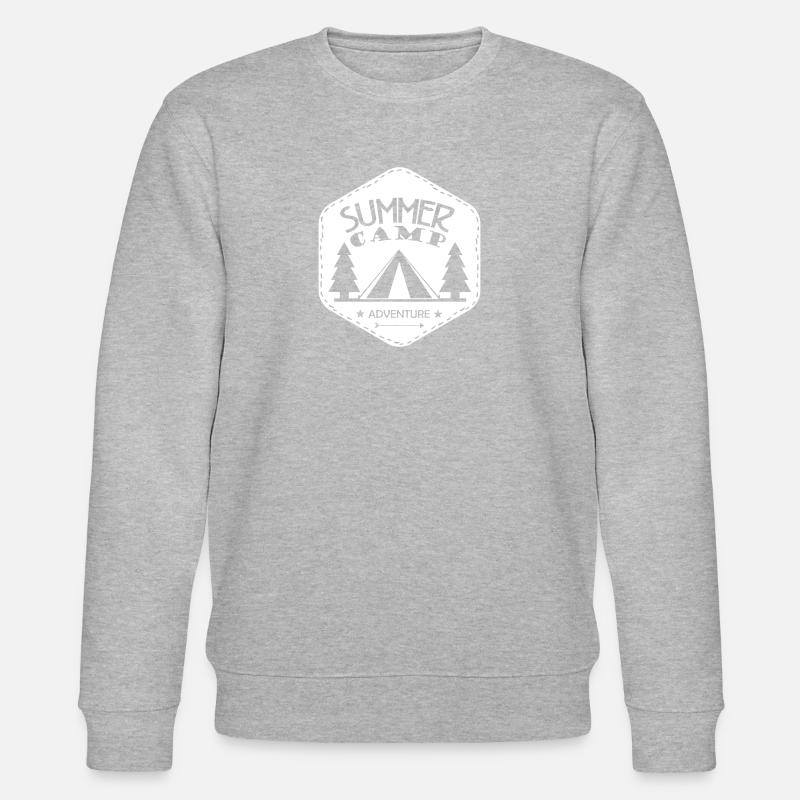 Summer camp - Sweat bio CHANGER Stanley/Stella Unisexe - gris chiné