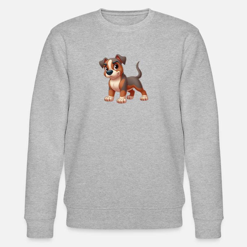 pitbull 6 - Sweat bio CHANGER Stanley/Stella Unisexe - gris chiné