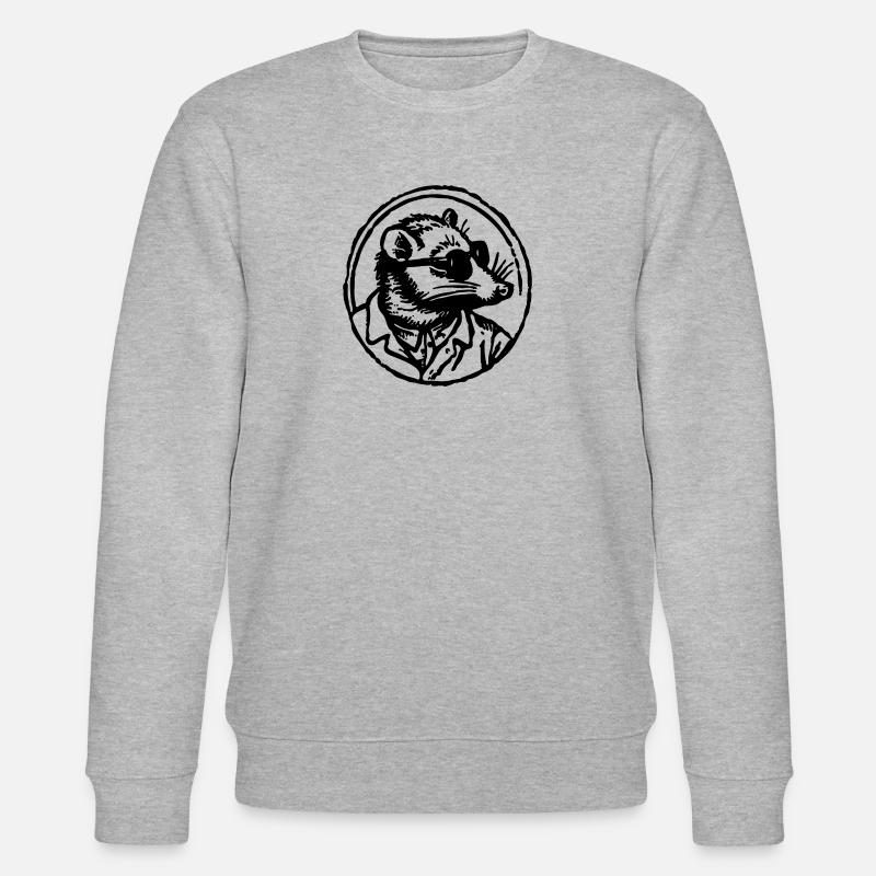 Maulwurf - Stanley/Stella Unisex Bio-Sweatshirt CHANGER  - Grau meliert