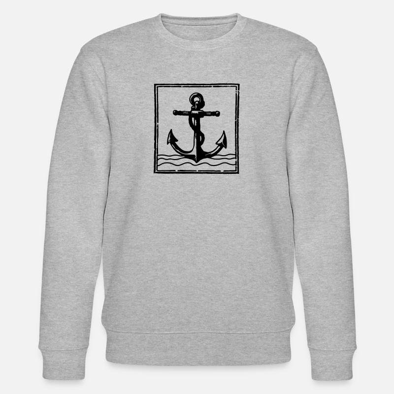 Anker - Stanley/Stella Unisex Bio-Sweatshirt CHANGER  - Grau meliert