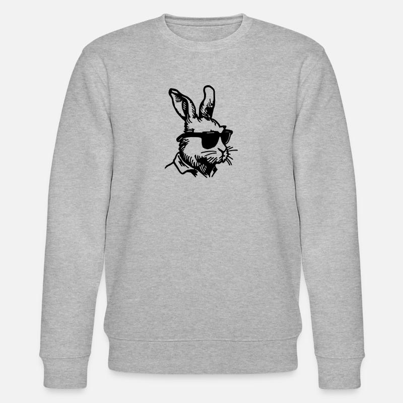 Rabbit Rabbit - Stanley/Stella CHANGER Unisex Organic Sweatshirt - heather grey