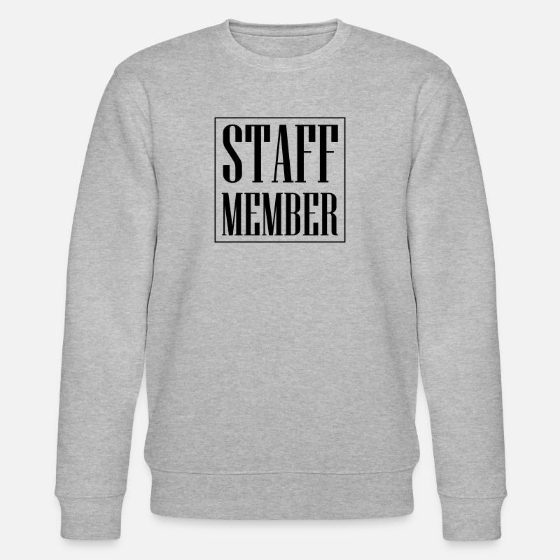 Staff Mitglied - Stanley/Stella Unisex Bio-Sweatshirt CHANGER  - Grau meliert