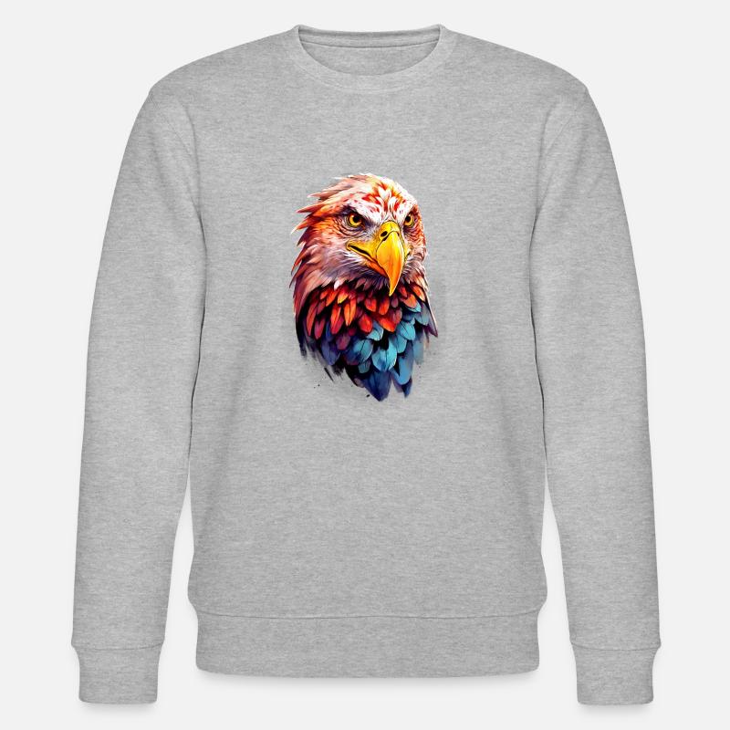 Adler Eagle V24 07 - Sweat bio CHANGER Stanley/Stella Unisexe - gris chiné