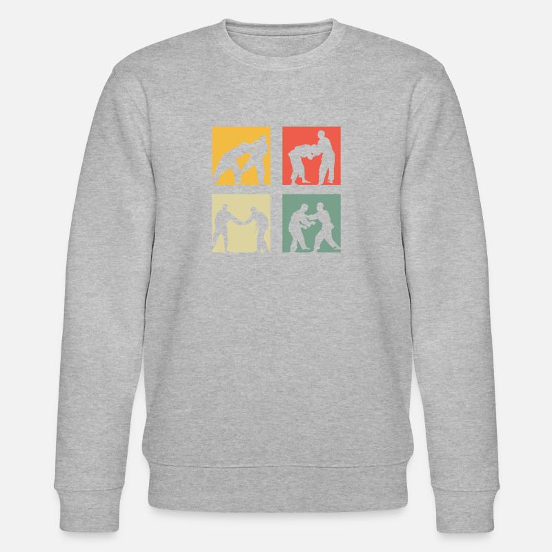Judo - Stanley/Stella Unisex Bio-Sweatshirt CHANGER  - Grau meliert