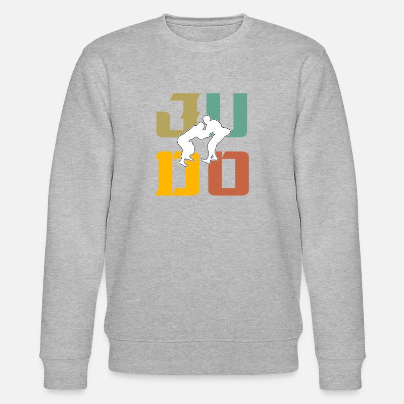 Judo - Stanley/Stella Unisex Bio-Sweatshirt CHANGER  - Grau meliert