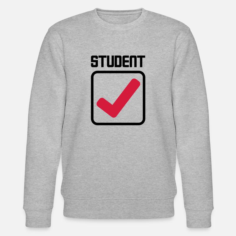 student - Stanley/Stella Unisex Bio-Sweatshirt CHANGER  - Grau meliert