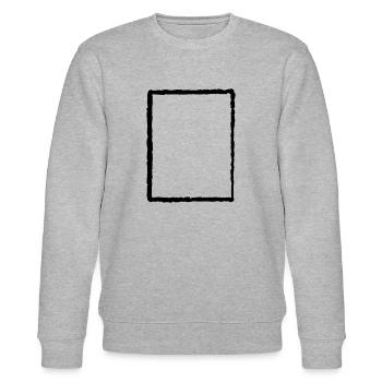 Kaputter Alter Rahmen - Stanley/Stella Unisex Bio-Sweatshirt CHANGER  - Grau meliert - Vorne - Nik (191cm) & Marisol (170cm)