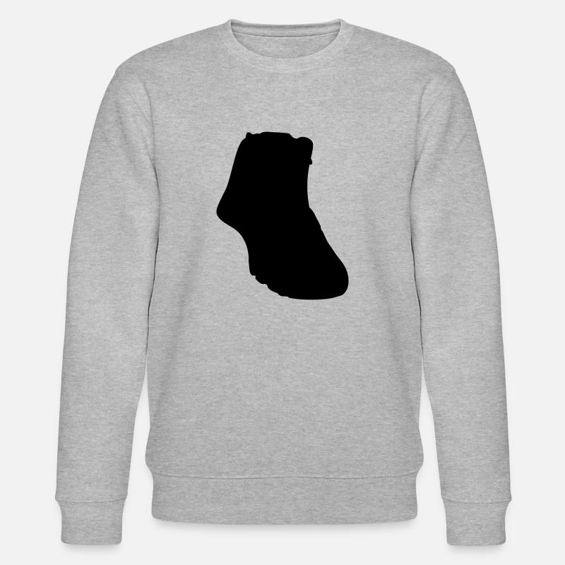 Boot, Shoe (cheap!) - Sweat bio CHANGER Stanley/Stella Unisexe - gris chiné
