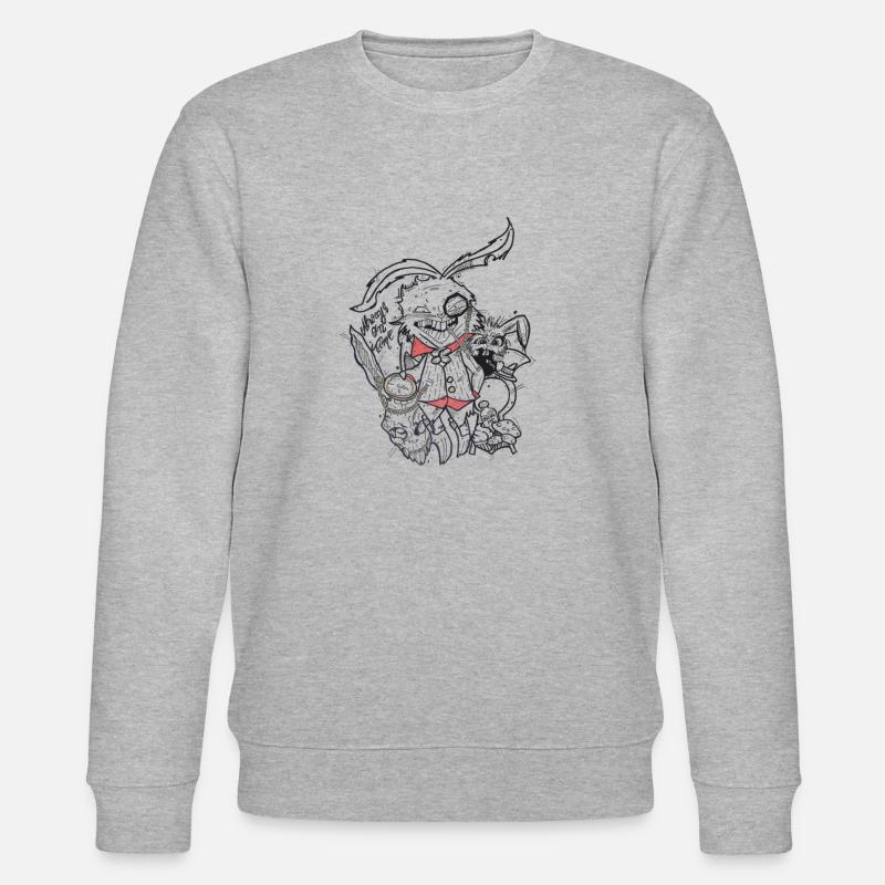 Always on Time - Stanley/Stella Unisex Bio-Sweatshirt CHANGER  - Grau meliert