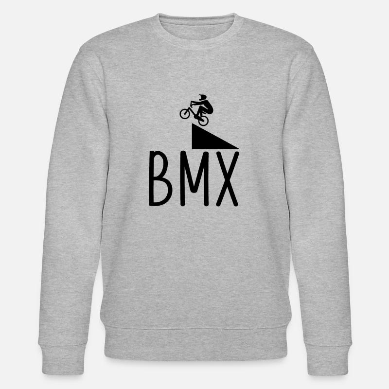Conception de cascades bmx - Sweat bio CHANGER Stanley/Stella Unisexe - gris chiné