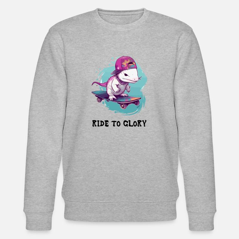 Ride to glory - Sweat bio CHANGER Stanley/Stella Unisexe - gris chiné