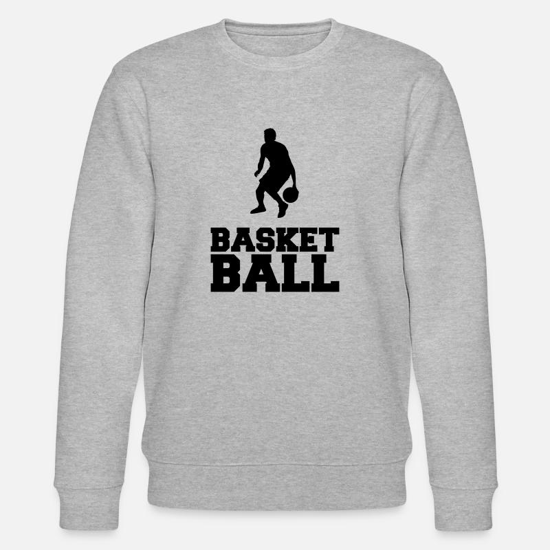 basketball - Stanley/Stella Unisex Bio-Sweatshirt CHANGER  - Grau meliert