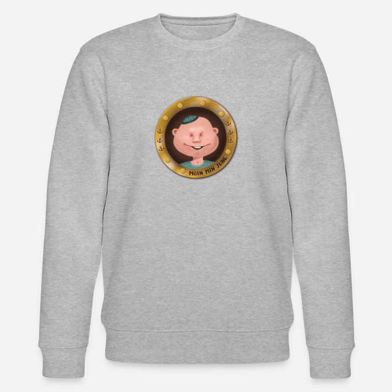 Moin Min Jung - Stanley/Stella Unisex Bio-Sweatshirt CHANGER  - Grau meliert