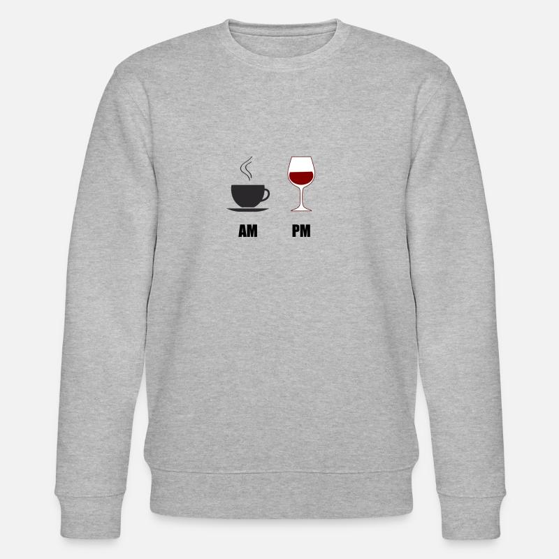 Morgen & Abend - Stanley/Stella Unisex Bio-Sweatshirt CHANGER  - Grau meliert