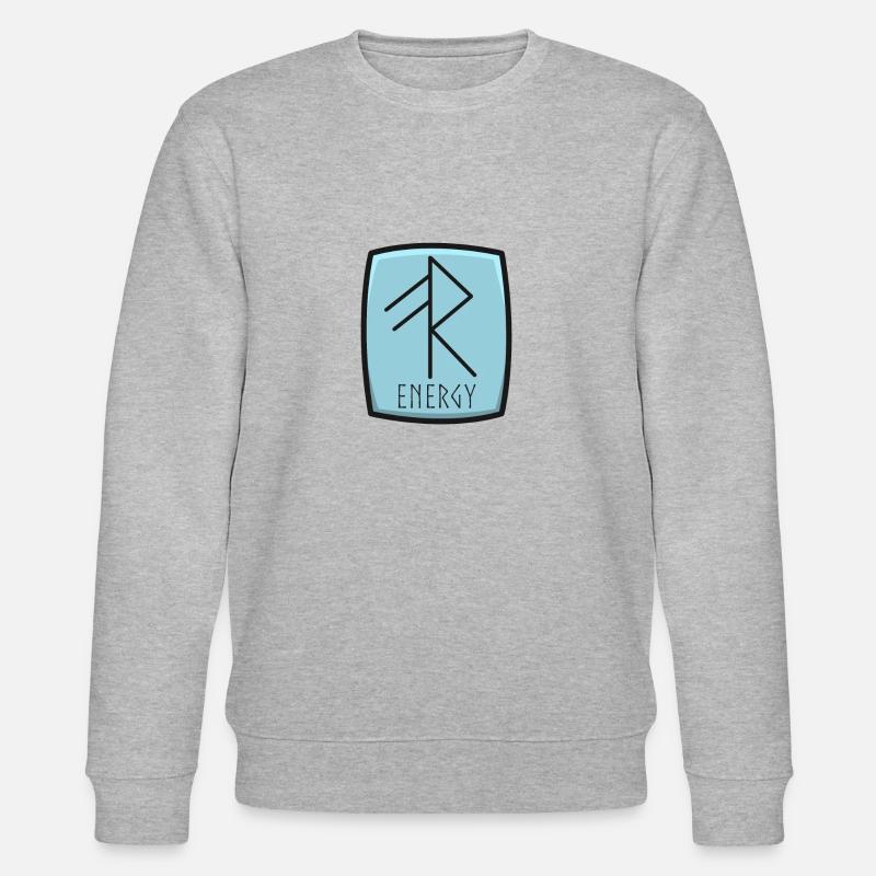 Rune d'énergie - Sweat bio CHANGER Stanley/Stella Unisexe - gris chiné