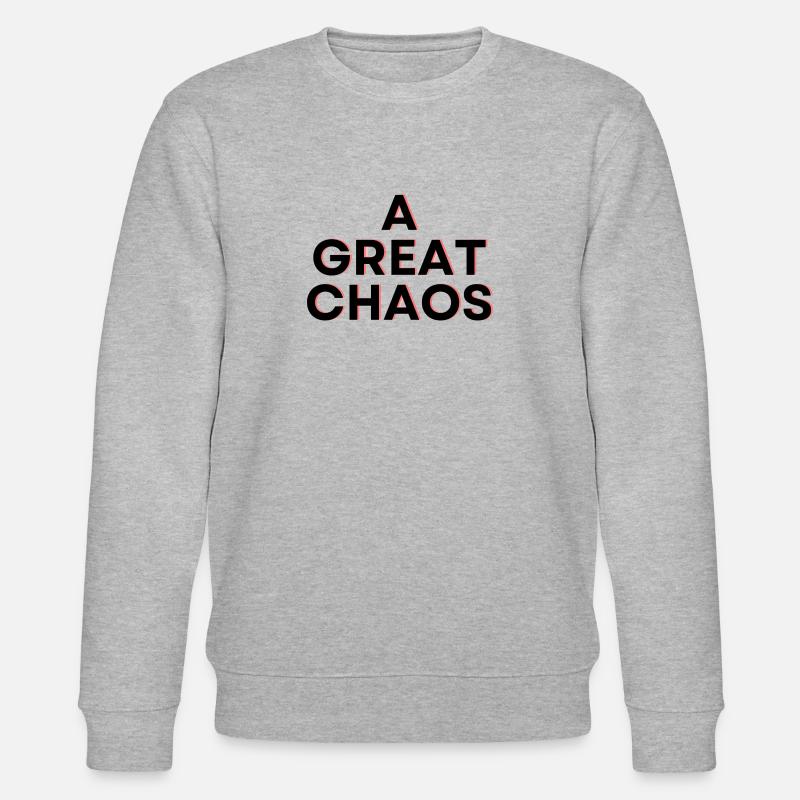 A Great Chaos - Stanley/Stella Unisex Bio-Sweatshirt CHANGER  - Grau meliert