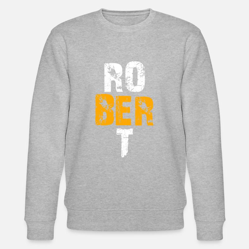Robert - Stanley/Stella Unisex Bio-Sweatshirt CHANGER  - Grau meliert