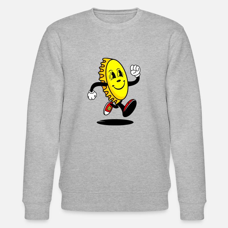 Bouchon de bouteille joyeux - Sweat bio CHANGER Stanley/Stella Unisexe - gris chiné