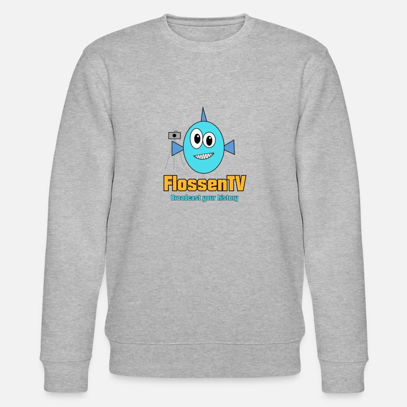 FinsTV - Stanley/Stella CHANGER Unisex Organic Sweatshirt - heather grey
