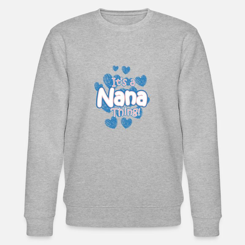 Großmutter Oma - Stanley/Stella Unisex Bio-Sweatshirt CHANGER  - Grau meliert