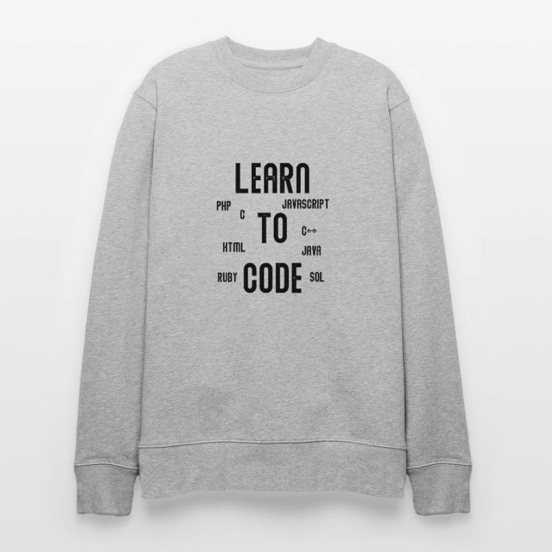 Apprendre à coder la programmation Computer Gift Scientist Sweat bio CHANGER Stanley/Stella Unisexe