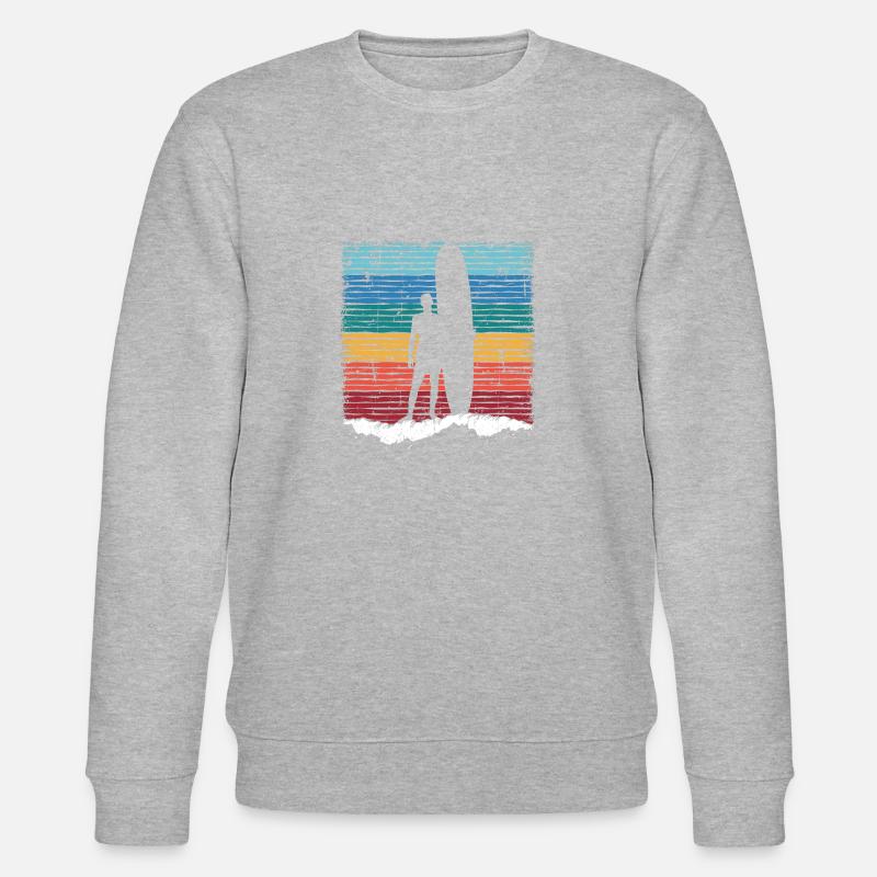 Surfer - Sweat bio CHANGER Stanley/Stella Unisexe - gris chiné