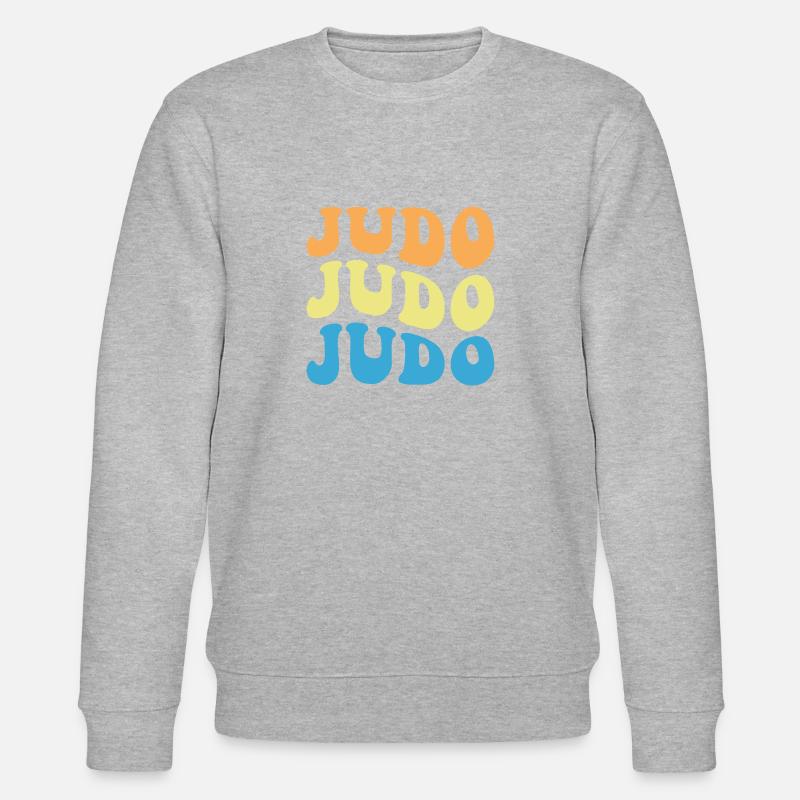 Judo - Stanley/Stella Unisex Bio-Sweatshirt CHANGER  - Grau meliert