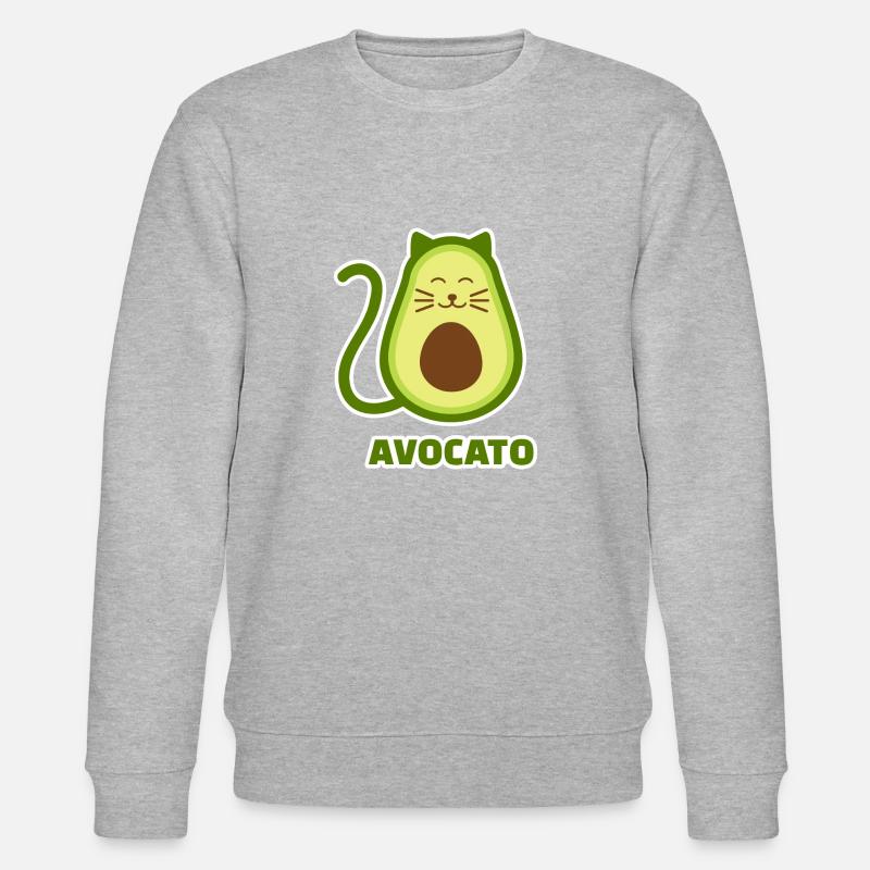 Avocado - Stanley/Stella Unisex Bio-Sweatshirt CHANGER  - Grau meliert