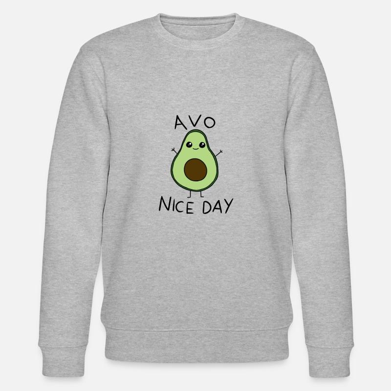 Avo Nice Day - Sweat bio CHANGER Stanley/Stella Unisexe - gris chiné