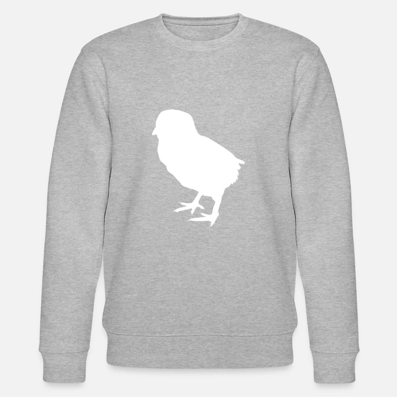 chick - Stanley/Stella CHANGER Unisex Organic Sweatshirt - heather grey