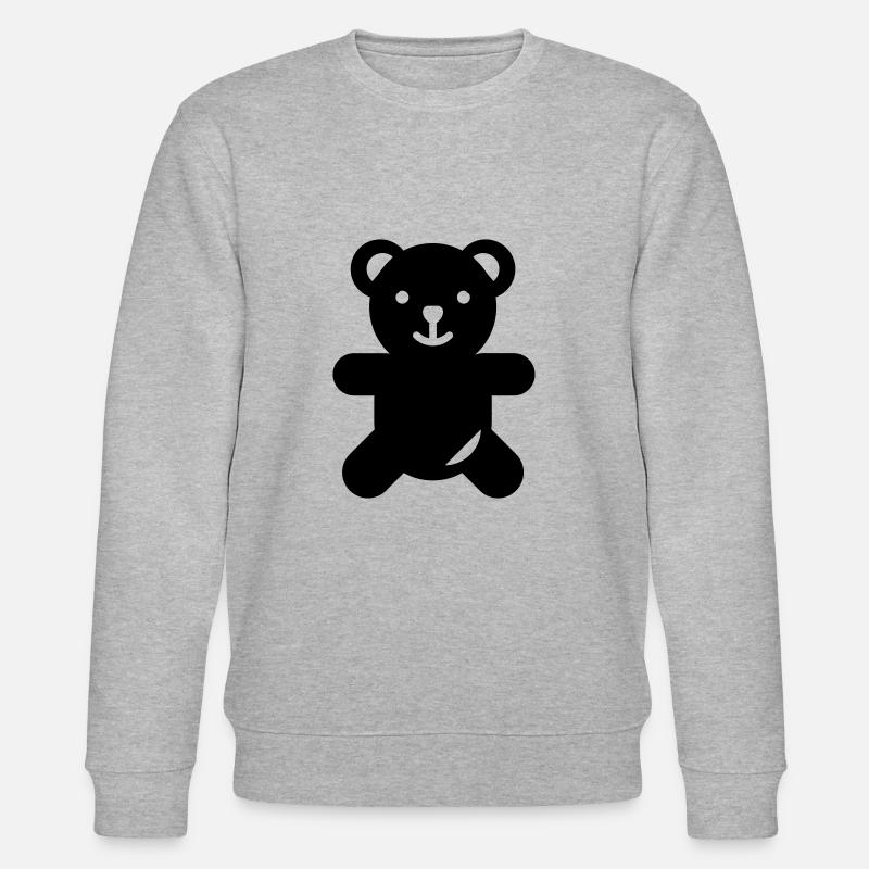 Teddy - Stanley/Stella Unisex Bio-Sweatshirt CHANGER  - Grau meliert