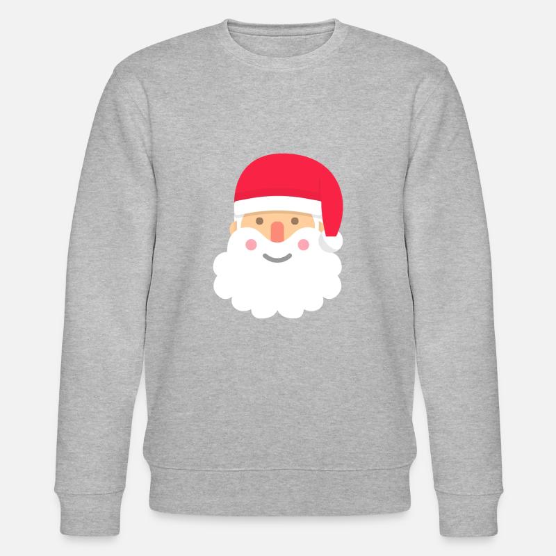 Le père noël - Sweat bio CHANGER Stanley/Stella Unisexe - gris chiné