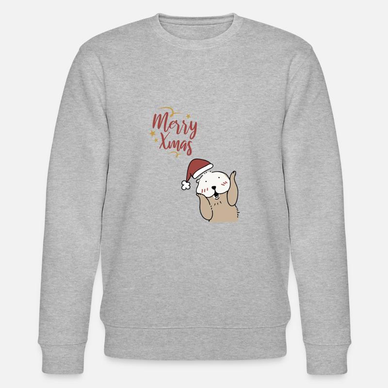 Xmas - Stanley/Stella Unisex Bio-Sweatshirt CHANGER  - Grau meliert