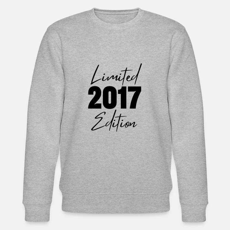 2017 Limitierte Edition - Stanley/Stella Unisex Bio-Sweatshirt CHANGER  - Grau meliert