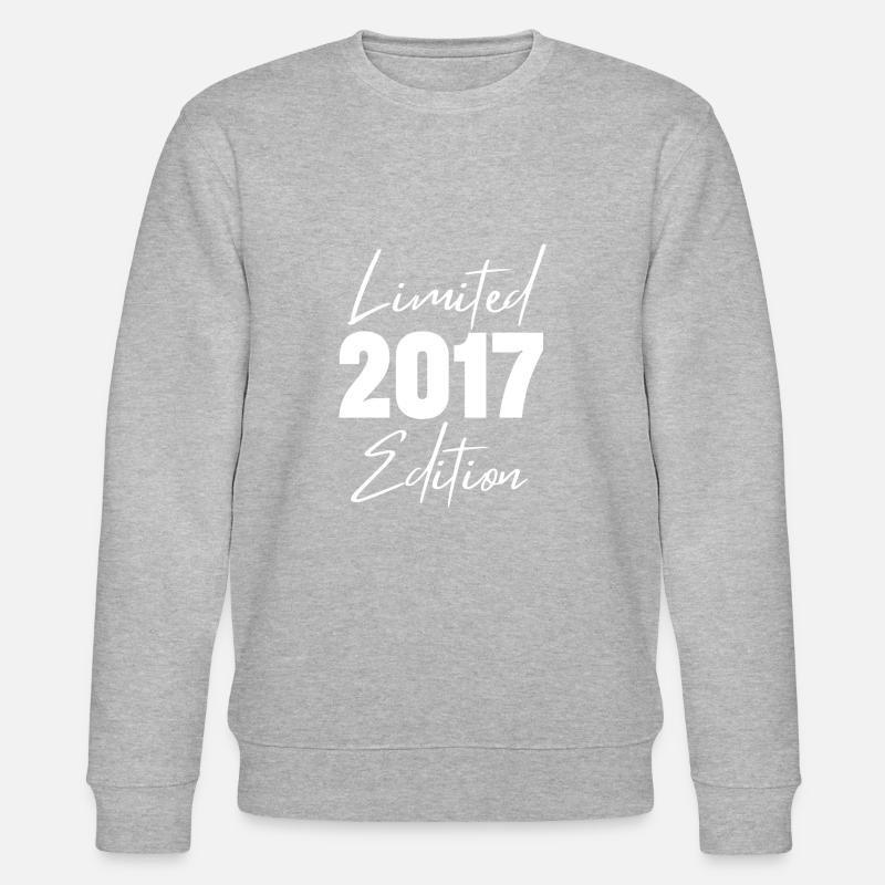 2017 Limitierte Edition - Stanley/Stella Unisex Bio-Sweatshirt CHANGER - Grau meliert