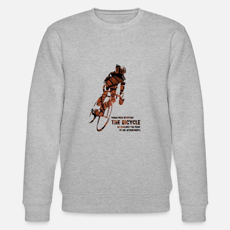 Le vélo - Sweat bio CHANGER Stanley/Stella Unisexe - gris chiné